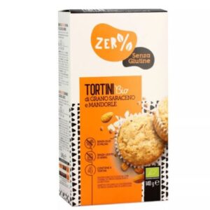 Tortini Bio Grano Saraceno e Mandorle Bio - 140 gr