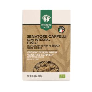 Fusilli Semintegrali di Grano Duro Bio Senatore Cappelli - 500 g