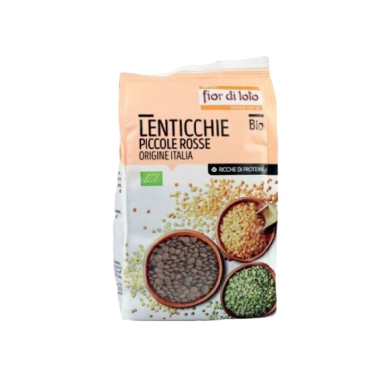 Lenticchie Rosse Decorticate - 500 g.sira.bio