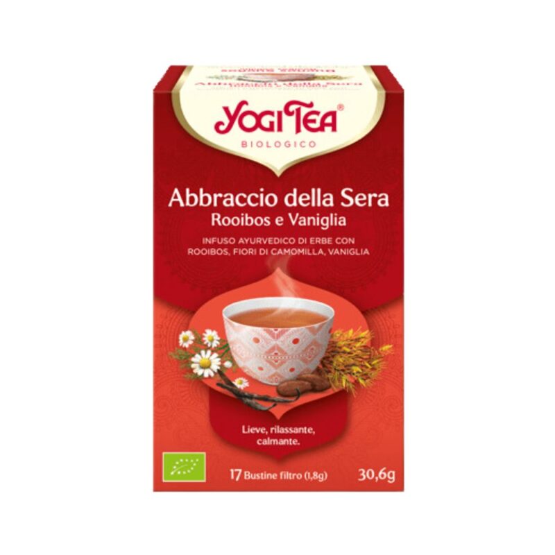 Yogi Tea Abbraccio della Sera Rooibos e Vaniglia Bio.sira.bio