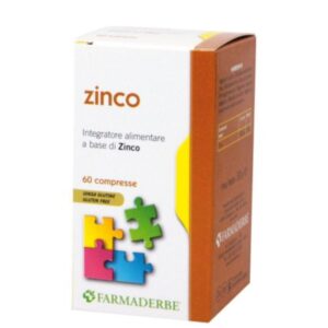 Farmaderbe Zinco 60 Compresse - Integratore Per Il Sistema Immunitario