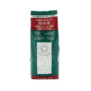 Argilla Verde Essiccata Al Sole - 2,5 Kg