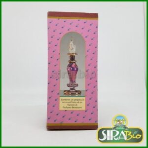 Bottiglietta Artistica con Profumo ''India Door'' Pesca e Rosa - 8 ml