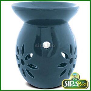 Brucia Essenze in Ceramica Star Blu