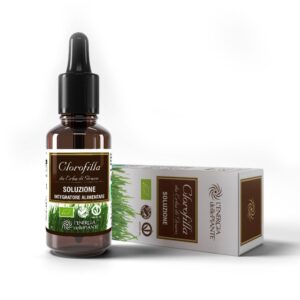 Clorofilla da erba di grano Bio - Soluzione da 60 ml