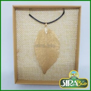Collana Foglia Gold ORO GIALLO