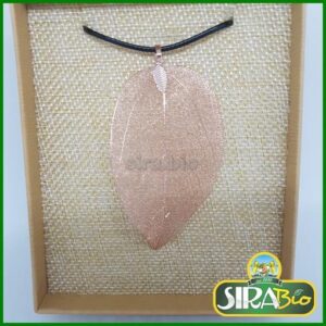Collana Foglia Gold ORO ROSA