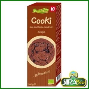 Cookì al cioccolato fondente - Bio- 200 g