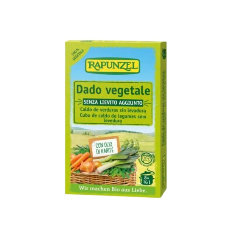 dado vegetale senza lievito