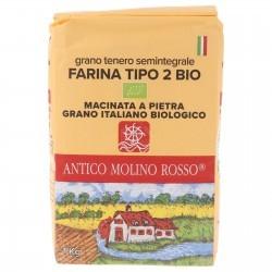 Farina Topo 2 Bio Grano Tenero Semintegrale Bio - 1kg