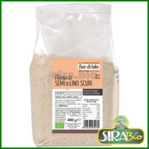 Farina di Semi di Lino Scuri Bio  - 400g