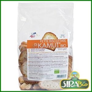 Fette Biscottate di Kamut Bio - senza Lievito  di birra - 200 g