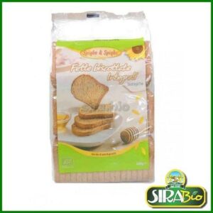 Fette Biscottate Integrali a Basso Contenuto di Sale - Bio - 450 g