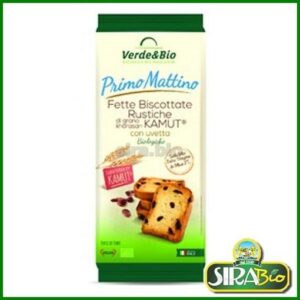 Fette Biscottate Rustiche di Kamut con Uvetta - 180 g
