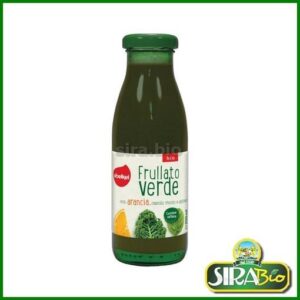 Frullato Verde con Arancia, Cavolo Riccio e Spinaci - Bio - 250 ml