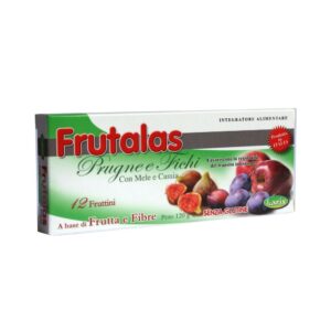 Larix Frutalas Prugne e Fichi - 24 fruttini masticabili da 10 g
