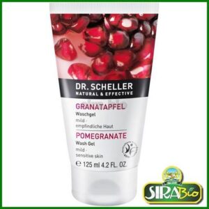 Gel Detergente Viso con Estratti di Melograno "Dr. Scheller" - 125 ml