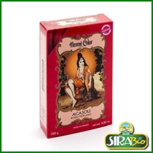 Hennè in Polvere ''Acajou'' Rosso Mogano - 100 g