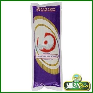 Noodles King Soba - 100% Riso Integrale - Bio - 250 g