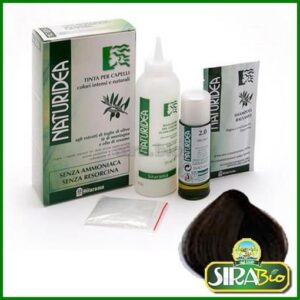 Kit Tinta per Capelli - Naturidea Biondo Scuro Cappuccino 6.38