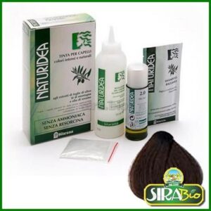 Kit Tinta per capelli - Naturidea Castano Dorato 4.3