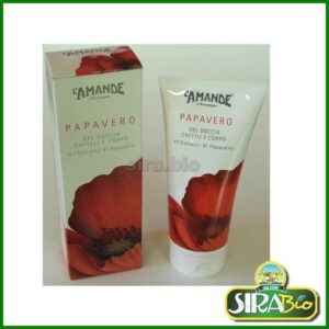 L'Amande - Gel Doccia Capelli e Corpo "Papavero" - 200 ml