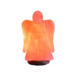 Lampada Angelo con cavo USB ai Cristalli di Sale Rosa dell'Himalaya