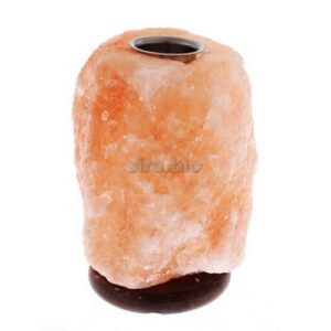 Lampada Di Sale Rosa Con Brucia Essenze
