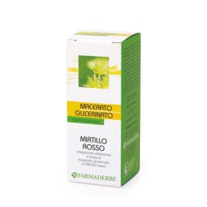 Mirtillo Rosso -  Macerato Idroalcolico - 50 ml
