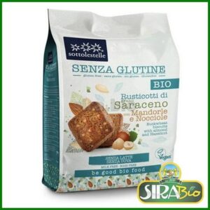 Rusticotti di Grano Saraceno con Mandorle e Nocciole - Bio - 250 g