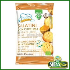 Salatini con Curcuma Senza Glutine Bio - 100gr