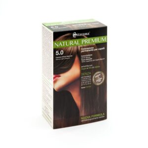 Kit Tinta Per Capelli - Natural Premium Castano Chiaro Naturale 5.0