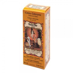 Hennè Crema Colorante Biondo Rame Dorato - 90ml
