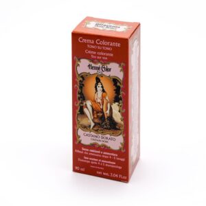 Hennè Crema Colorante Castano Dorato – 90ml
