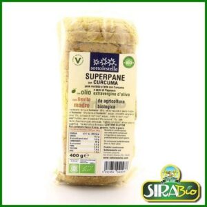 Superpane con Curcuma e Semi di Papavero - Bio - 400 g