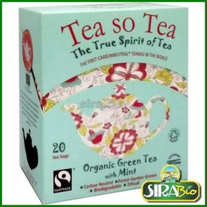 Tè Verde con Menta - Bio - 20 filtri