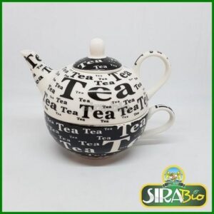 Teiera Black&White ''Tea For One''