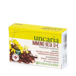 Uncaria Immuno Beta D+E - 30 capsule vegetali