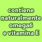 Contiene Omega6 e Vitamina E Contiene Omega6 e Vitamina E