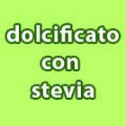 Dolcificato con Stevia