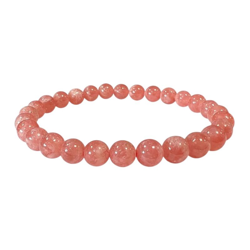 Bracciale Cristalloterapeutico – Pietra Di Luna Rosa.sira.bio