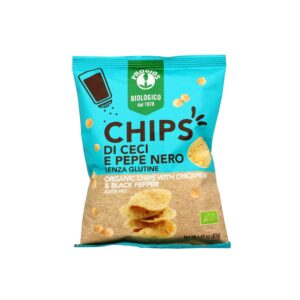 Chips Di Ceci E Pepe Nero - Senza Glutine - 40gr