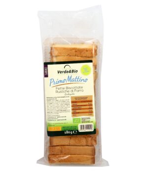 Fette Biscottate Rustiche Di farro Bio - 180gr