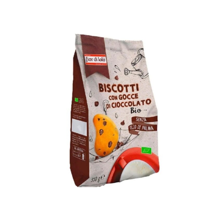 biscotti con gocce di cioccolato