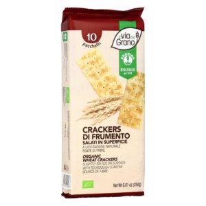 Crackers di Frumento Salati in Superficie 10 x 25gr (250gr)