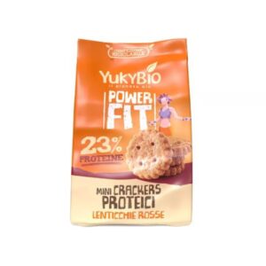 Mini Crackers Proteici Bio di Lenticchie Rosse - 150 g