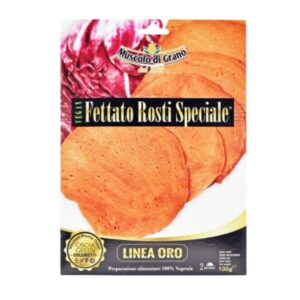 Fettato Rosti Speciale Vegan Bio Muscolo di Grano 100gr - Linea Oro