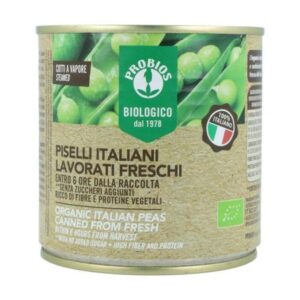 Piselli al Naturale Bio Italiani - Lavorati Freschi 340 gr
