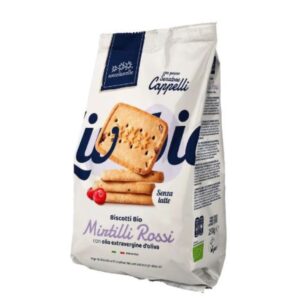 Frollini di Grano Cappelli con Mirtilli Rossi - 250 g