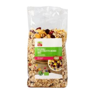 Muesli con Frutti Rossi Bio - 375 gr